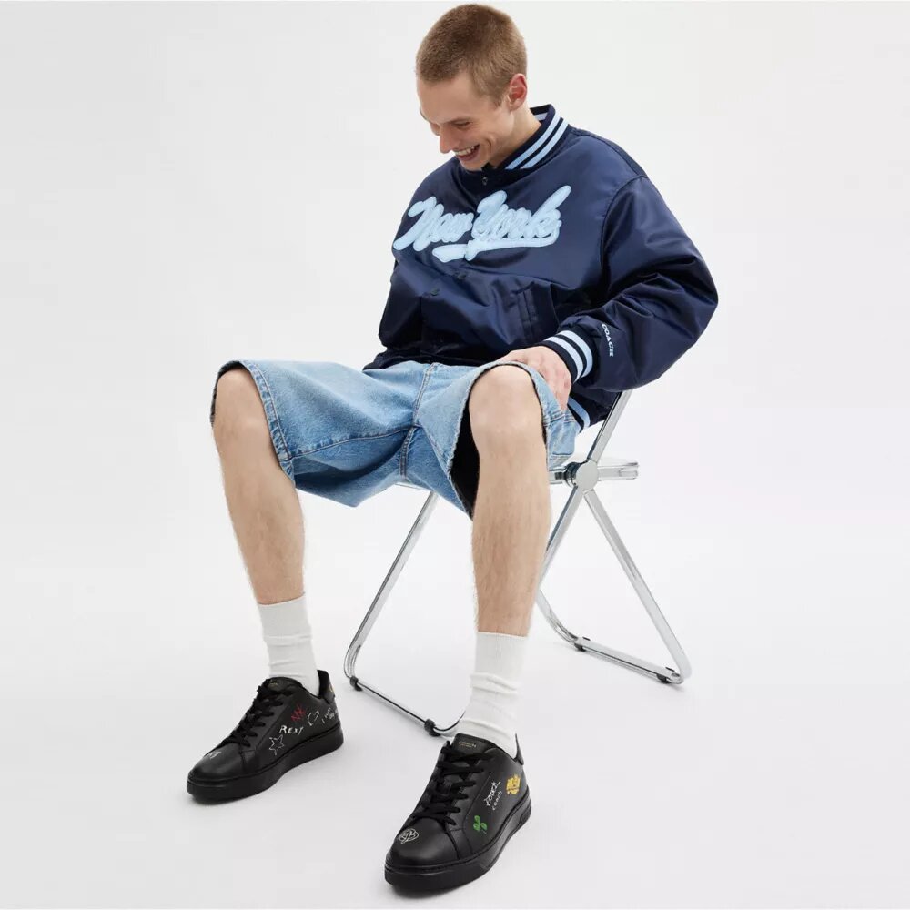 Sketch Desenli Bilekli Sneaker'lar