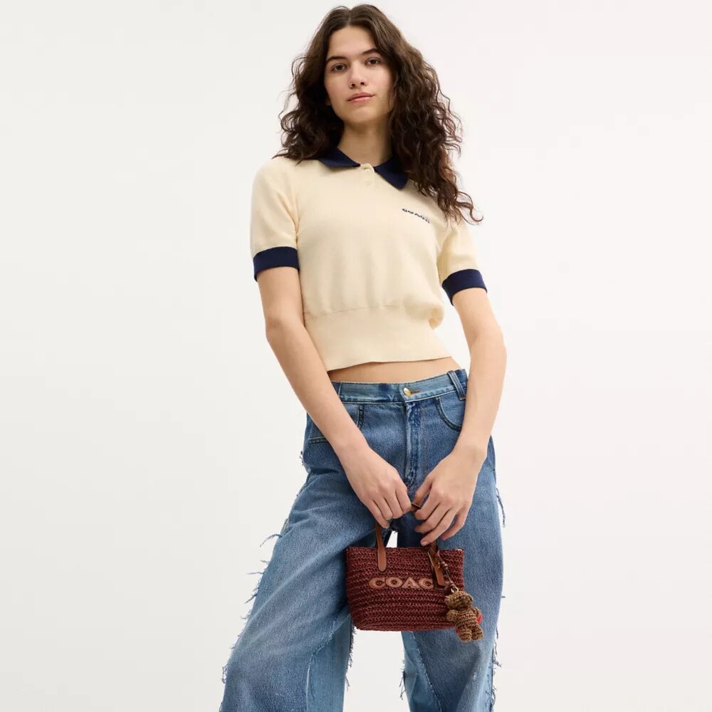 Süsler Detaylı City Mini Tote Çantası