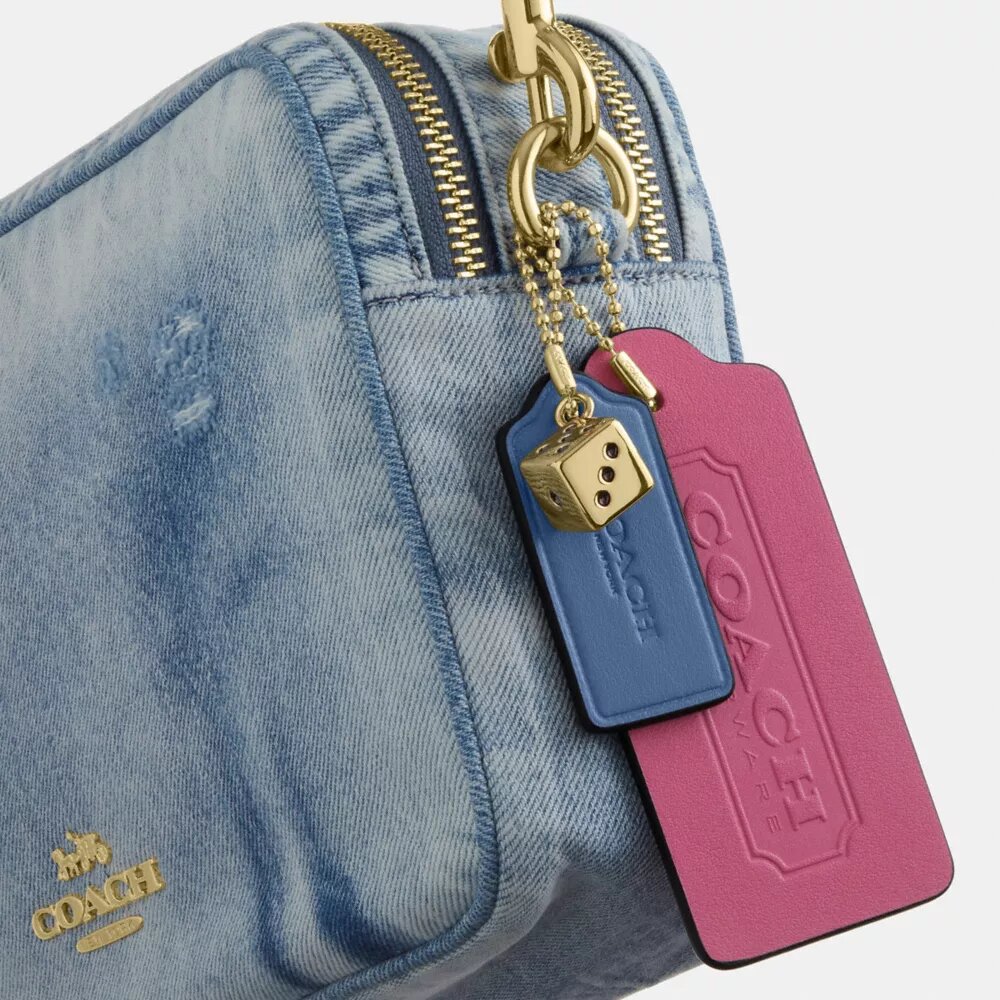 Süsler Detaylı Loved Denim Carey Çapraz Çanta
