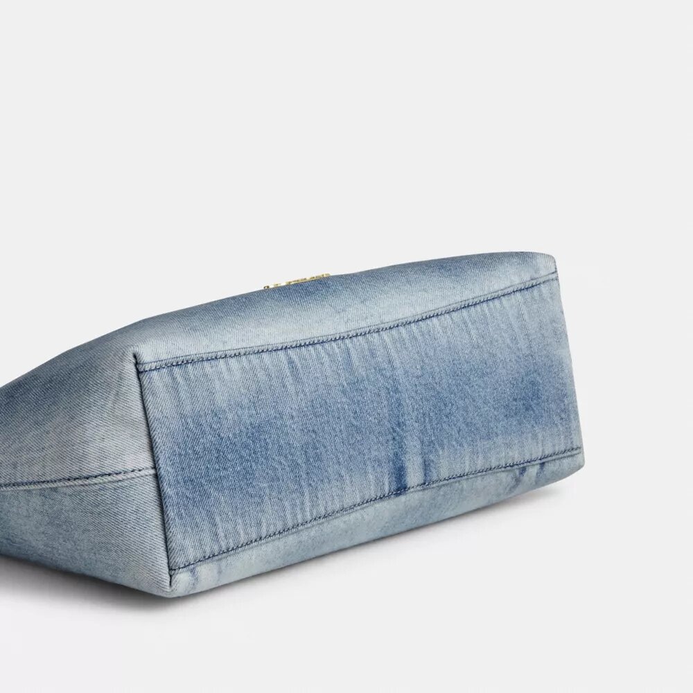 Süsler Detaylı Loved Denim Laurel Omuz Çantası