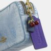 Süsler Detaylı Loved Denim Mini Carey Çapraz Askılı Çanta