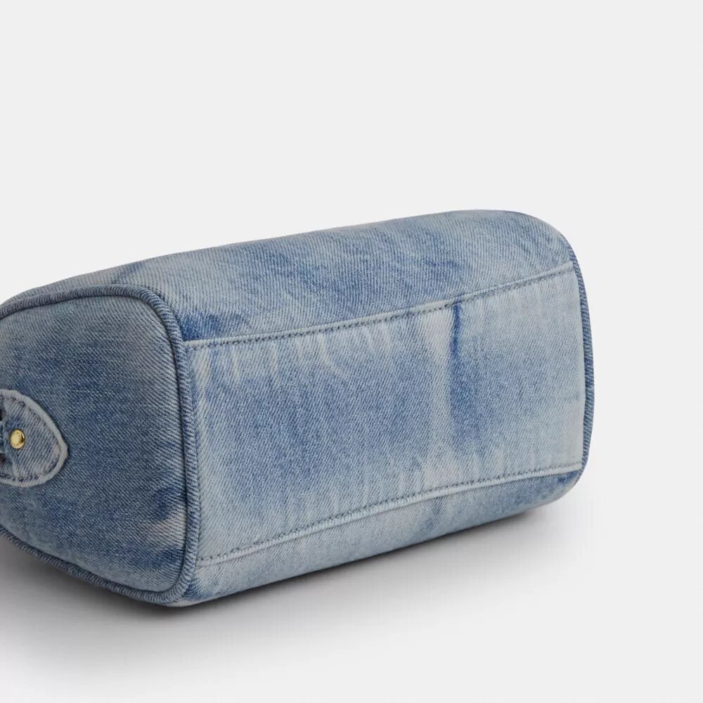 Süsler Detaylı Loved Denim Mini Rowan Çapraz Askılı Çanta