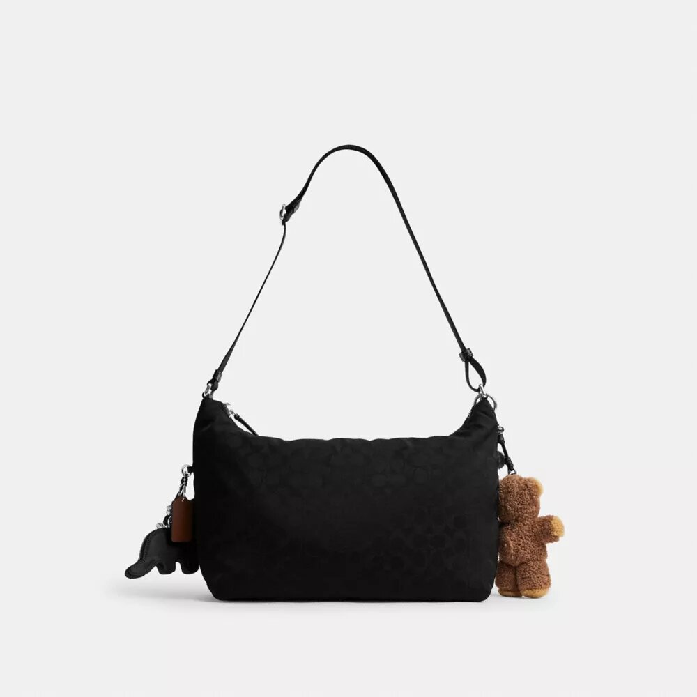 Süsler Detaylı İmza Naylon Leo Crossbody
