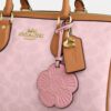 Süsler Detaylı Signature Canvas Rowan Büyük Satchel Çanta