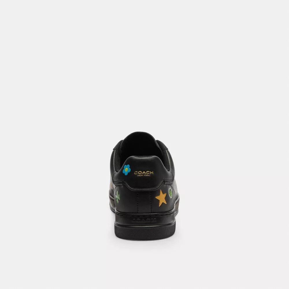 Sticker Baskılı Disney X Coach Bilekli Sneaker'lar