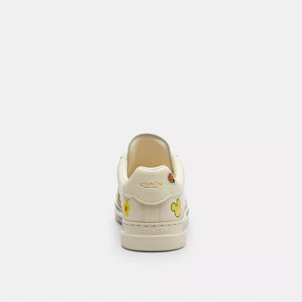 Sticker Baskılı Disney X Coach Bilekli Sneaker'lar