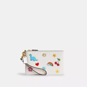 Sticker Desenli Essential Küçük Bileklik Çantası
