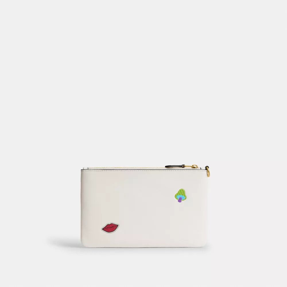 Sticker Desenli Essential Küçük Bileklik Çantası