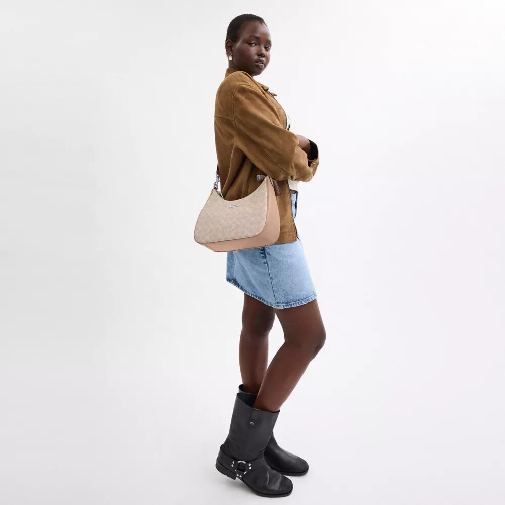Teri Hobo Çanta, Signature Canvas
