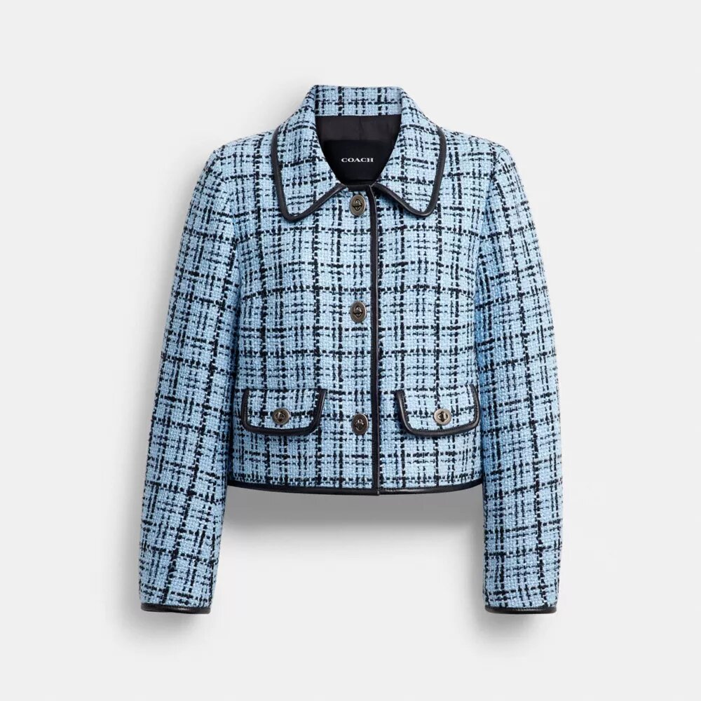 Turnlock Tweed Ceket
