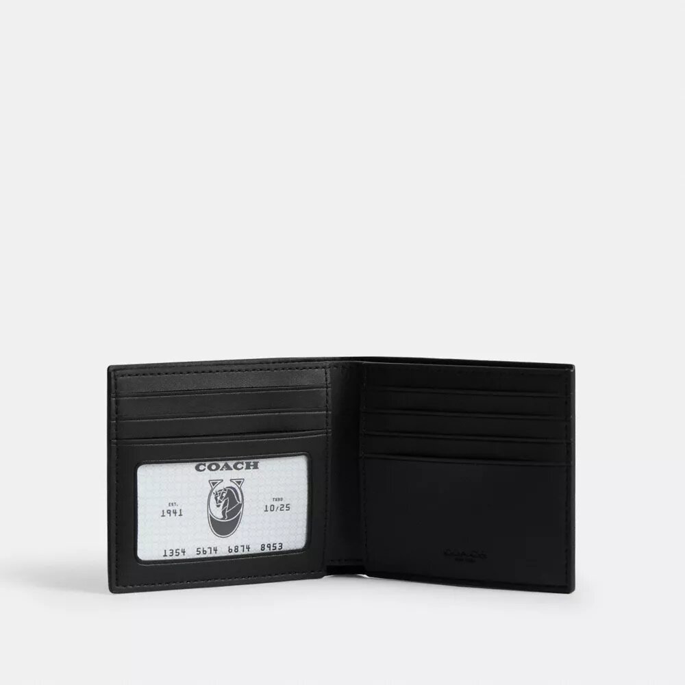 Varsity Çizgili Signature Canvas Kimlikli Cüzdan