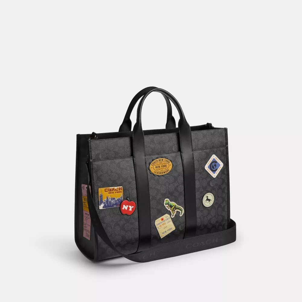 Yamalı Signature Canvas Wesley Tote