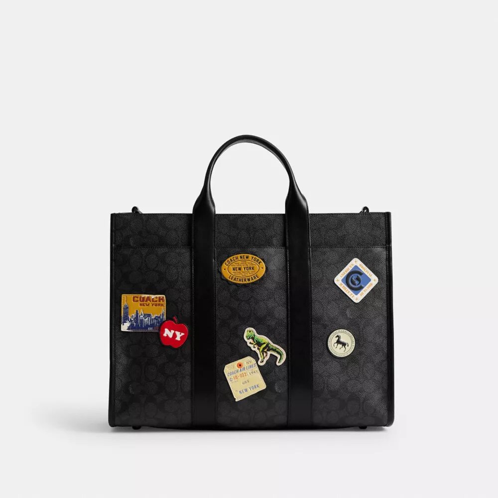 Yamalı Signature Canvas Wesley Tote