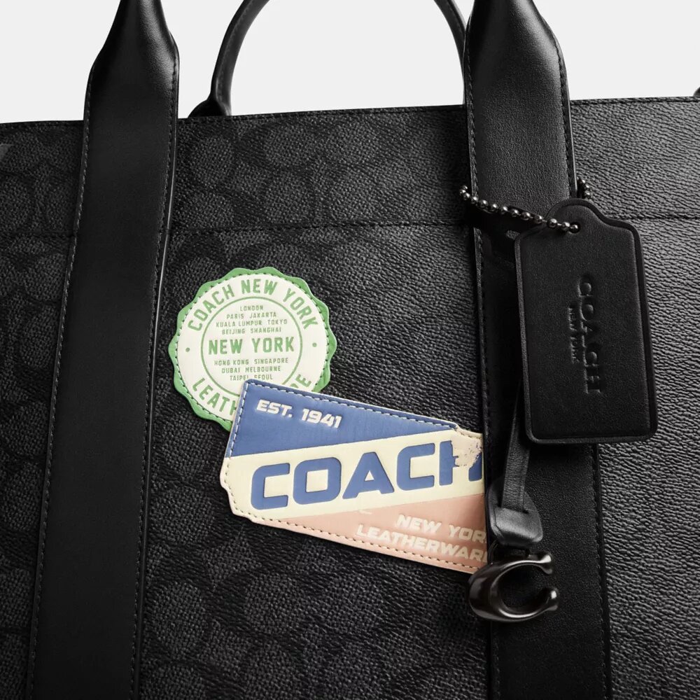 Yamalı Signature Canvas Wesley Tote