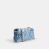 Yeniden Kullanılmış Denim Patchwork Kapitone Desenli Tabby Omuz Çantası 26