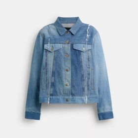 Yeniden Tasarlanmış Denim Ceket