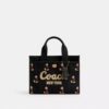 Yenilenebilir Pamuk Kanvas Üzerinde Mickey Mouse Desenli Disney X Coach Cargo Tote Çantası 26
