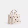 Yenilenebilir Pamuk Kanvas Üzerinde Mickey Mouse Desenli Disney X Coach Cargo Tote Çantası 26