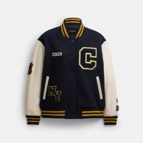 Yünlü Varsity Ceket