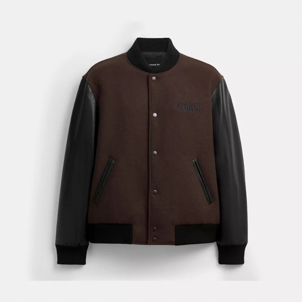 Yünlü Varsity Ceket